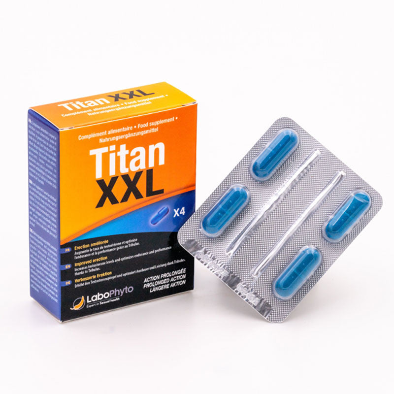 Stimulant masculin Titan XXL, vigueur et endurance masculine